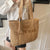 Women's Large Capacity Woven Beach Tote Bag with Tassel