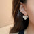 Premium Zircon Heart Shaped Rhinestone Earrings