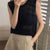 Hollow and Knitted Summer Sleeveless Top