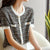 Trendy Stripe Pattern Knitted Tops