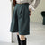 Vintage High Waist Knee Length Trousers for Women