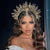 Delicate Rhinestone Embellishments Bridal Crown with Stylish Tassels