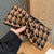 3-Piece Knitted Elastic Headbands Set with Retro Geometric Patterns