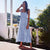 Chic Smocked Sleeveless A-Line Midi Dress for Beach and Summer