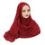 Women's Solid Color Hijab Shawls Perfect for Formal and Casual Wear