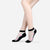 Women's Black Lace Ankle Socks with Sheer Floral Pattern
