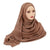 Women's Solid Color Hijab Shawls Perfect for Formal and Casual Wear