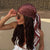 Polka Dot Print Square Head Scarf for Women’s Fashion Statement