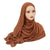 Women's Solid Color Hijab Shawls Perfect for Formal and Casual Wear