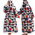 Festive Christmas Holiday Theme Oversized Hooded Blanket
