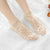 Breathable Non-Slip Floral Lace Mesh Ankle Socks for Women