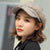 Women's Timeless Vintage Vibe Retro Plaid Newsboy Caps