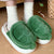 Cute Turtle Shell Pattern Warm Plush Indoor Home Slippers