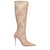Women's Sheer Floral Lace Pointed-Toe Stiletto Ankle Boots