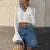 Summer-Ready Hollow Out Long Sleeve Crop Tops For Women