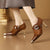 Elevated Elegance Buckle Design Pointed Heels