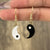 Yin and Yang Dangle Earrings