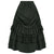 Gothic Vintage Ruffled High-Waisted Long Victorian Skirt