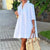Summer Casuals Polka Dot Print V-Neck Midi Dress for Women