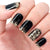 DIY-Friendly 24Pcs Short Square Fake Nails with Glue Set