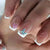 DIY-Friendly 24Pcs Short Square Fake Nails with Glue Set