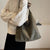 Slouchy Faux Suede Minimalist Shoulder Bag for Women