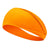 Sweat-absorbing Wide Elastic Fluorescent Headband for Active Wear