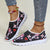Comfortable and Lightweight Printed Outdoor Shoes for Women