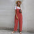 Solid Color Retro Overall Jumpsuits