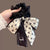 Colorful & Chic Printed Bow Design Hair Ties for Women