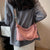 Slouchy Soft-Touch Shoulder Bag with Knotted Strap Details