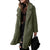 Double-Faced Long Sleeve Turn-down Collar Women's Outerwear Coat