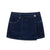 Casual Women's Short-sleeve Denim Top with Mini Short Skirt Set