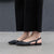 Ergonomic Basic Pointed Toe Shoes with Slingback Strap