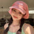 Stylish Women's Plaid Sunshade Hats for Outdoor and Beach Days