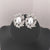 Vintage-Style Women's Large Baroque Pearl Leaf Earrings