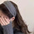 Women's Wide Fabric Solid Color Headband for Everyday Wear