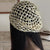 Casual Sequined Hollow Crochet Beanie Hat for Women
