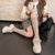 Outdoor Chunky Lace-up Platform Sneakers with Thick Soles