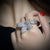 Oversized Butterfly-Inspired Cubic Zirconia Adjustable Rings