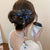 Graceful Lily Flower Hair Sticks with Tassel for Women