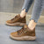 Versatile Lace-Up Flat Sneakers with Thick Soles