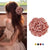Retro Charm Plaid Flower Pattern Hair Claws for Women