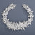 Bridal Headwear with Sparkling Rhinestones & Faux Pearls