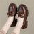 Versatile Genuine Leather Loafer Shoes for Women