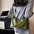 Slouchy Soft-Touch Shoulder Bag with Knotted Strap Details