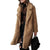 Double-Faced Long Sleeve Turn-down Collar Women's Outerwear Coat