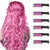 6 Piece Washable Hair Dye Set for Easy DIY Temporary Hair Color