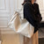 Portable Minimalist Women's Large-Capacity Shoulder Tote Bag