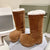 Women's Winter-Ready Thick Plush Round Toe Snow Boots